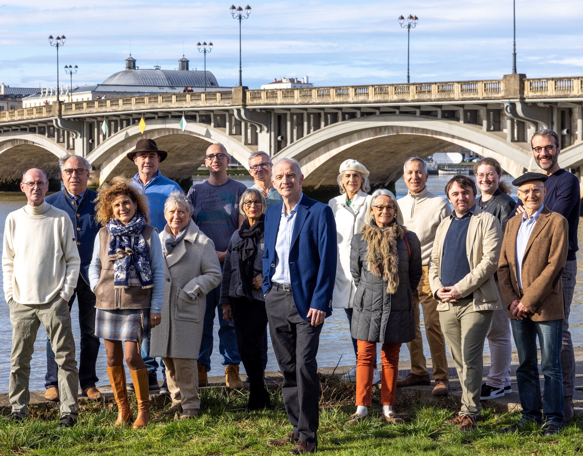 Photo de groupe de l'équipe