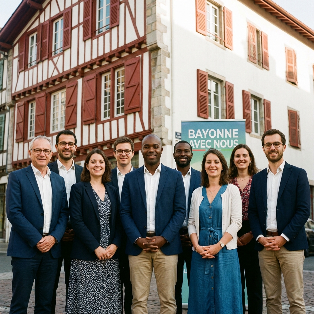 Photo de groupe de l'équipe